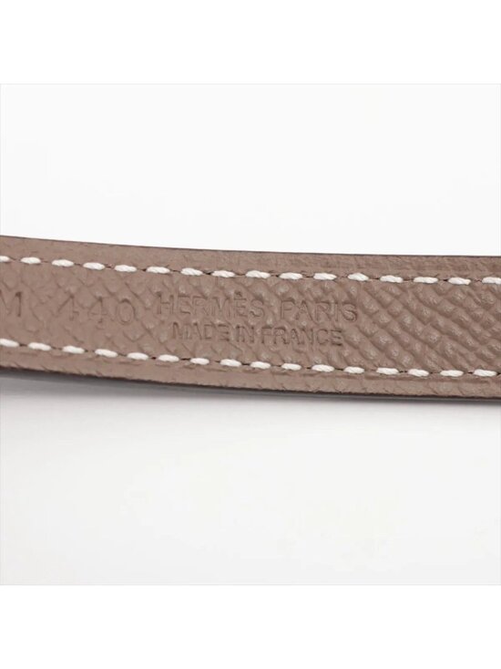 Hermes Mini Constance Belt 85 Veau Epsom Etoupe display picture 2
